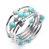 Natural Stone Multi-Layer Wrap Bracelet for Women