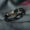 Green Aventurine Peace Buckle Couple Bracelet