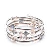 Natural Stone Multi-Layer Wrap Bracelet for Women