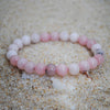 Stone Bead Bracelet, Handmade Gemstone Jewelry