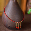 Red Agate Confidence Calm Anklet