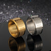 Great Compassion Mantra Rotatable Ring, Titanium Steel