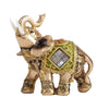 Green Feng Shui Elephant Statue Home Decor
