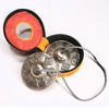 Tibetan Tingsha Bells, White Copper Meditation Cymbals