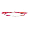 Colorful Rope Braided Tassel Adjustable Harmony Bracelet
