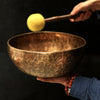 Handmade Copper Singing Bowl with Cushion and Mallet