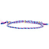 Colorful Rope Braided Tassel Adjustable Harmony Bracelet