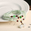 Natural Jade Pixiu Gourd Abundance Bracelet