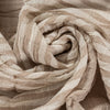 Striped Cotton Blend Scarf for Spring and Fall