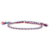 Colorful Rope Braided Tassel Adjustable Harmony Bracelet