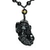 FengShui Citrine Pixiu Wealth Necklace Pendant