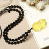 FengShui Citrine Pixiu Wealth Necklace Pendant