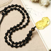 FengShui Citrine Pixiu Wealth Necklace Pendant