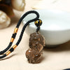FengShui Citrine Pixiu Wealth Necklace Pendant
