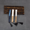 Chinese Style Bamboo Folding Fan with Tassel