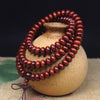 African Blood Sandalwood Mala Bracelet 108 Beads Purple Wealth
