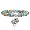 Tree of Life Lucky Charm Stretch Bracelet