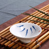 Blue and White Porcelain Koi Fish Teacup, Hand Painted Jingdezhen Ceramic Tea Bowl