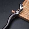 Sterling Silver Butterfly Hairpin with Ebony Wood