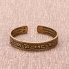 Om Mani Padme Hum Copper Cuff Bracelet