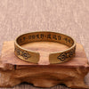 Tibetan Mahāpratisarā Mantra Sanskrit Copper Brass Bracelet Bangle