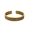 Om Mani Padme Hum Copper Cuff Bracelet