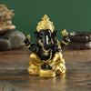 Tibetan Ganpati FengShui Decoration, Resin Ganesha Statue