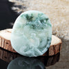 Jade Dragon Pendant Necklace Chinese Zodiac Amulet