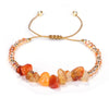 Handmade Stone Chip Knit Bracelet