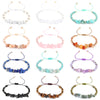 Handmade Stone Chip Knit Bracelet