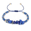 Handmade Stone Chip Knit Bracelet