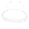 Handmade Stone Chip Knit Bracelet