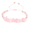 Handmade Stone Chip Knit Bracelet