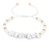 Handmade Stone Chip Knit Bracelet