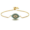 Evil Eye Protection Bracelet Copper Micro-Set Zircon