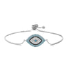 Evil Eye Protection Bracelet Copper Micro-Set Zircon