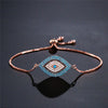 Evil Eye Protection Bracelet Copper Micro-Set Zircon