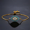 Evil Eye Protection Bracelet Copper Micro-Set Zircon