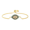 Evil Eye Protection Bracelet Copper Micro-Set Zircon