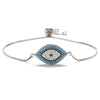 Evil Eye Protection Bracelet Copper Micro-Set Zircon