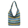 Floral Cotton Shoulder Bag Crossbody Tote