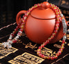 Watermelon Crystal Wrap Bracelet with Elephant or Pixiu Charm