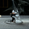 Handcrafted Waterfall Incense Holder Backflow Cone Ceramic Burner