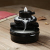 Handcrafted Waterfall Incense Holder Backflow Cone Ceramic Burner