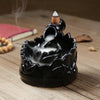 Handcrafted Waterfall Incense Holder Backflow Cone Ceramic Burner