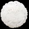 White Jade Dragon Protection Necklace String Pendant