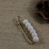 Bodhi Seed Beaded Safety Pin Brooch