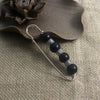 Bodhi Seed Beaded Safety Pin Brooch