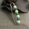 Bodhi Seed Beaded Safety Pin Brooch