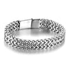 Stainless Steel Magnetic Buckle Bracelet for Men